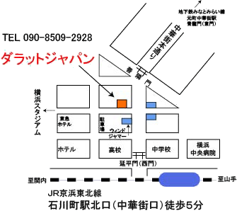 dalat-japan map